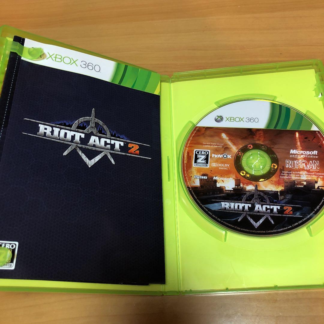 Xbox360 ライオットアクト2 RIOT ACT2 - メルカリ