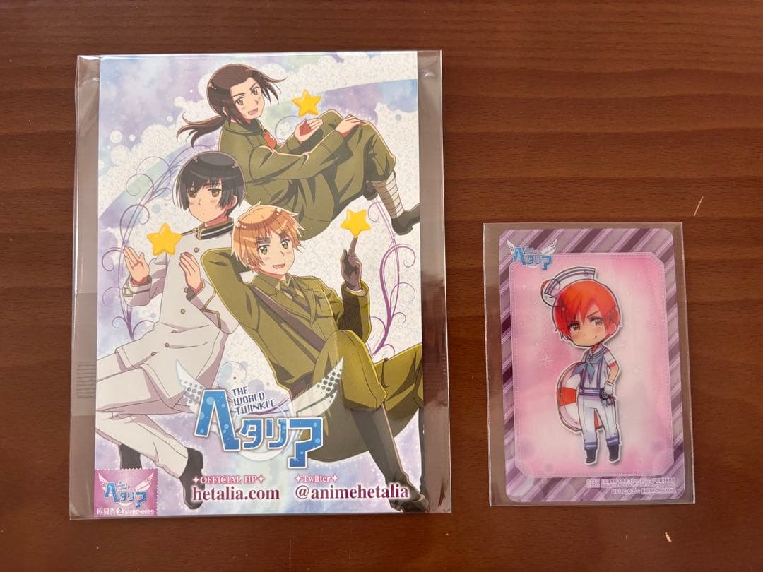 ヘタリア World Twinkle アニメDVDセット 特典CD 原作カード付 - メルカリ