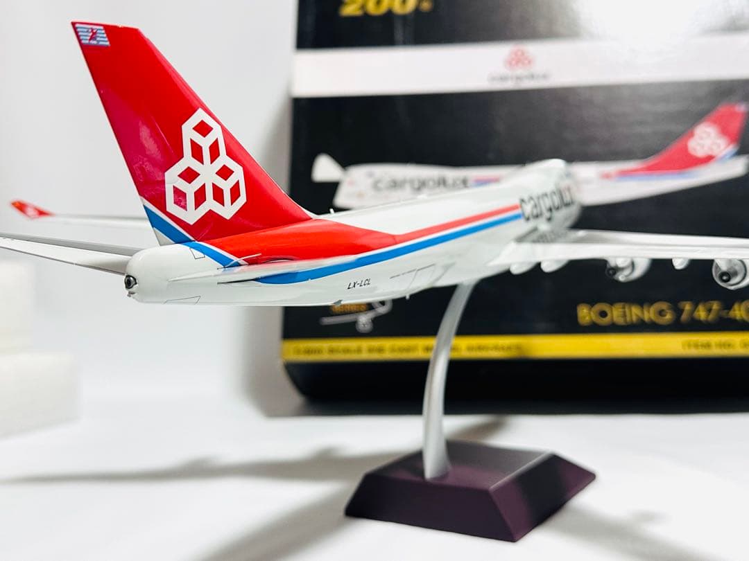 Gemini 1/200 B747-400F cargolux ドア開閉仕様 Gemini 1/200 B747