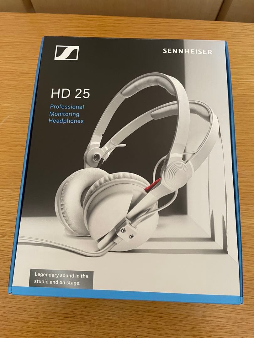 Sennheiser HD 25 ホワイト ヘッドフォン Sennheiser HD25 Headphones 75th Anniversary Limited - White for
