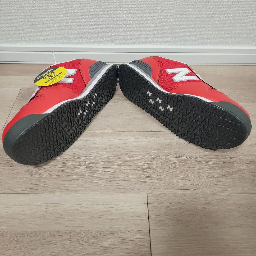 New Balance 安全靴 JSAA A種 28.0cm 赤