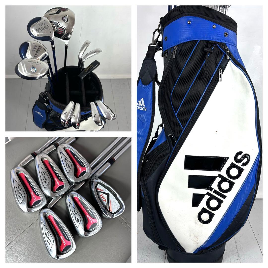 本格派 メンズゴルフクラブ 11本 フルセット ゴルフセット お試し 初心者向け 楽天市場】メンズ ゴルフクラブセット 11本組 460cc 5分割スタンド