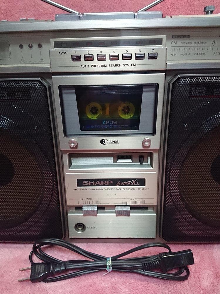 SHARP【The SEARCHE XL GF-505ST】動作品☆1979年◇ - メルカリ