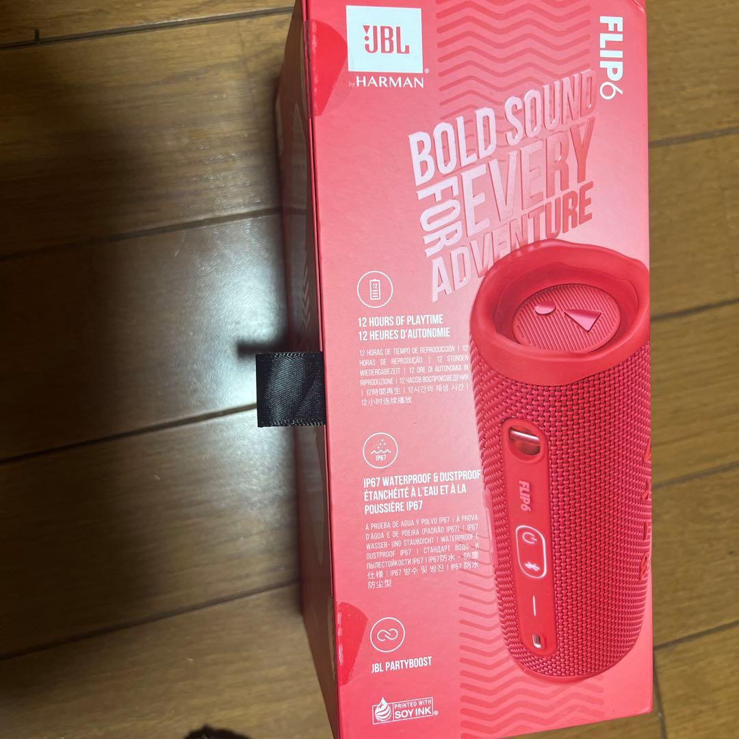 JBL FLIP 6 レッド ワイヤレススピーカー 新品 Amazon.co.jp: JBL FLIP6 Bluetoothスピーカー 2ウェイ・スピーカー