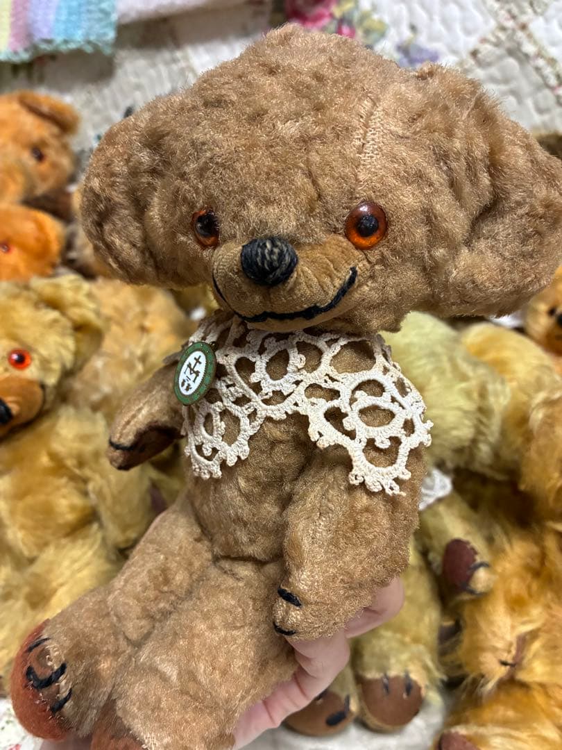 メリーソート ビンテージチーキー アートシルク 小さい子 イギリス ＊ メリーソート社 ＊ 1960年代 ＊ ビンテージ・チーキー