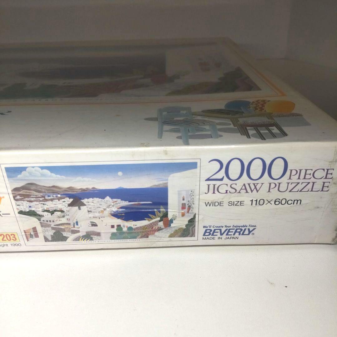 未開封 トーマスマックナイト 2000ピース ジグソーパズル ミコノス