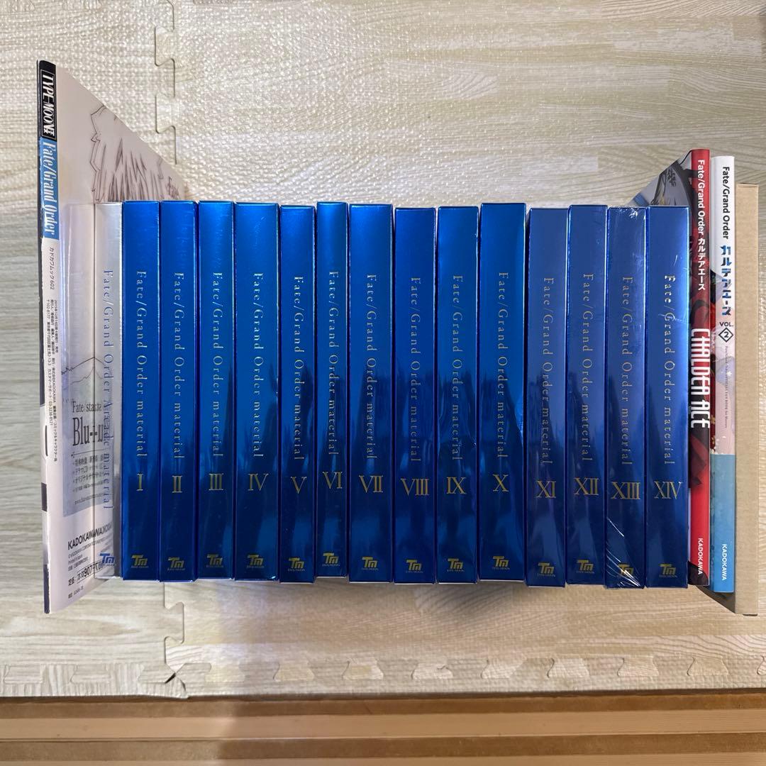 FGO Material set 1から14 arcade material 情報】Fate Grand Order material 14 & Fate Grand Order Arcade