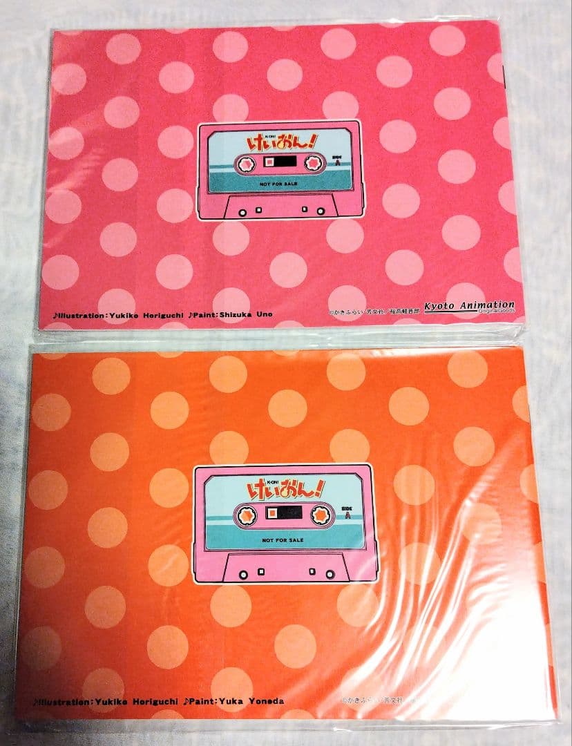 けいおん 1期2期 mini線画&背景集 新品コンプリートセット 非売品