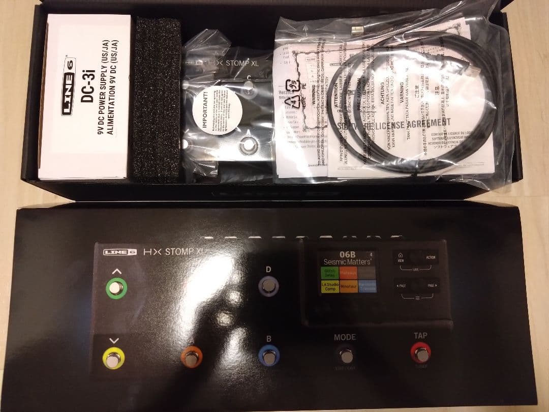 Line6 HX STOMP XL マルチエフェクター Line6 HX Stomp XL（ライン6）マルチエフェクター ｜イケベ楽器店