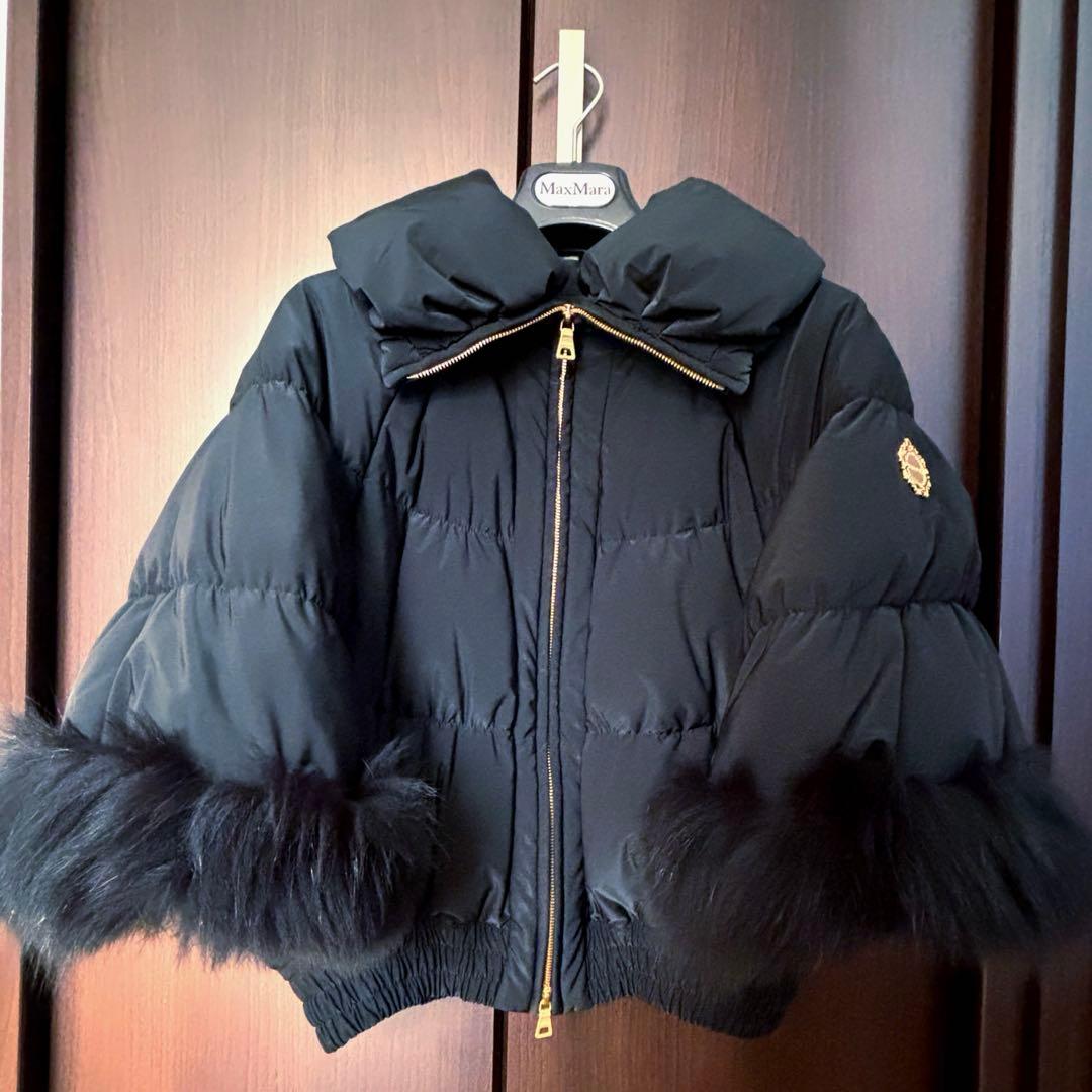 EPOCA エポカ　FOXファー　ダウンポンチョ EPOCA - EPOCA ダウンポンチョ ショートダウンジャケットフォックス