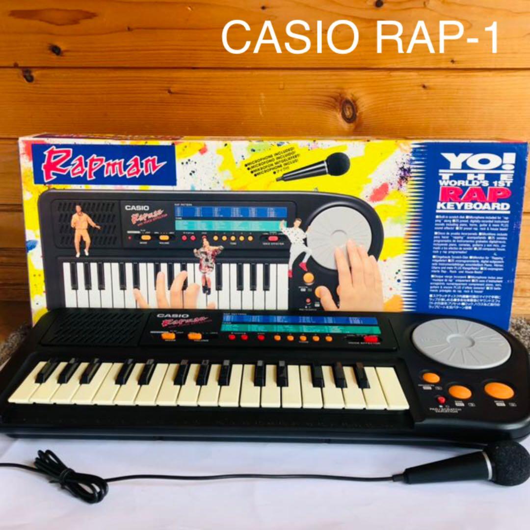 CASIO RAP-1 RAPMAN ラップマン キーボード - 鍵盤楽器アウトレット