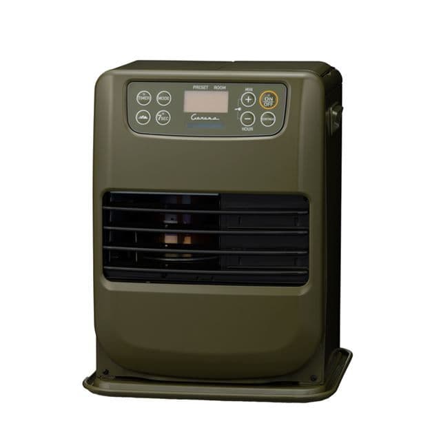 新品 コロナ CORONA 石油ファンヒーターFH-CP25Y オリーブグリーン 昨年公式オンラインストアで即完売した ポータブル電源対応石油ファン