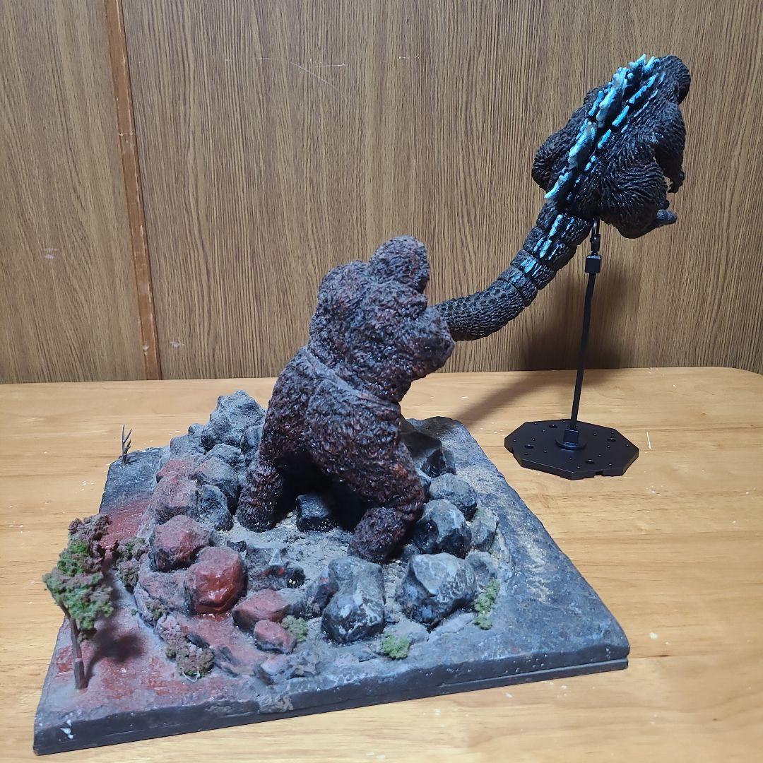 キングコング対ゴジラ ジャイアントスイング ソフビキット イノウエ