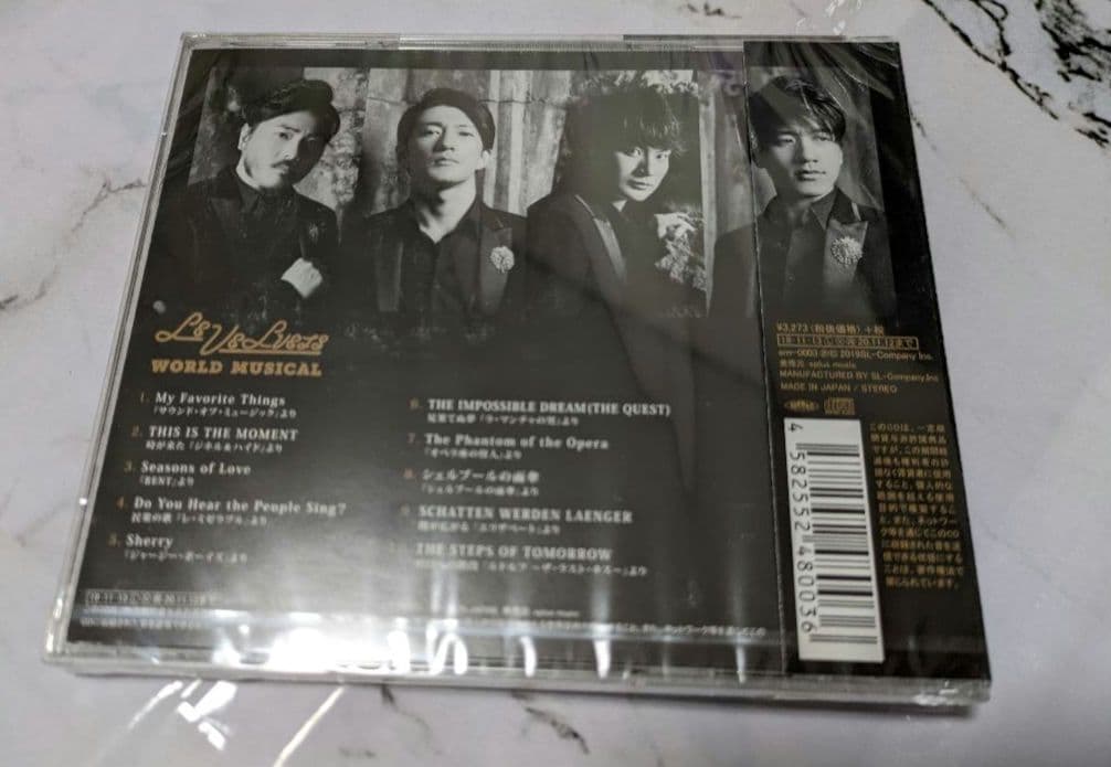 LE VELVETS WORLD MUSICAL 通常盤