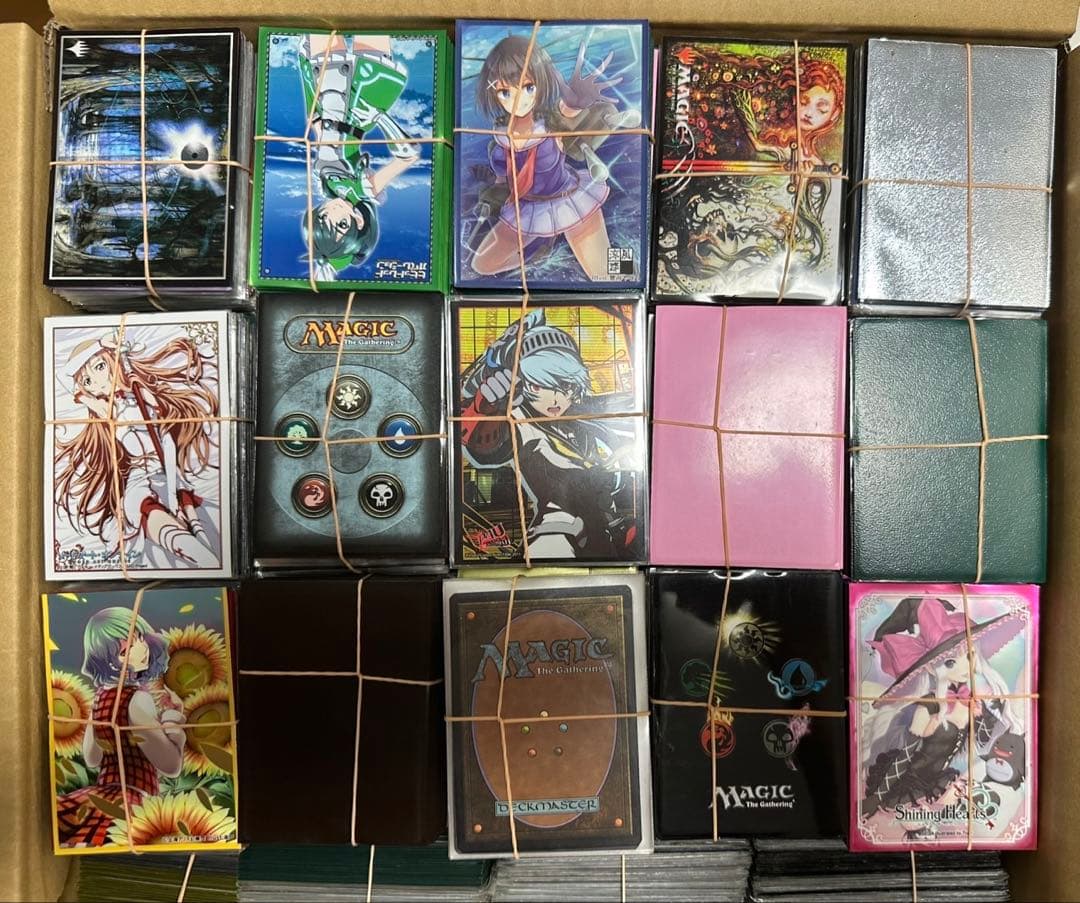 ① マジックザギャザリング スリーブ付 約20kg 大量 未仕分け 引退品