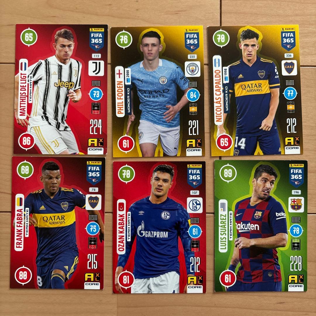 海外サッカー選手カード 6枚売り - メルカリ