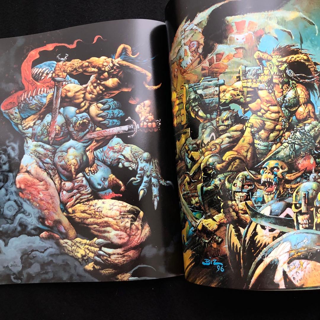 サイモン・ビズレー 画集「FAKK 2」1998年Heavy l