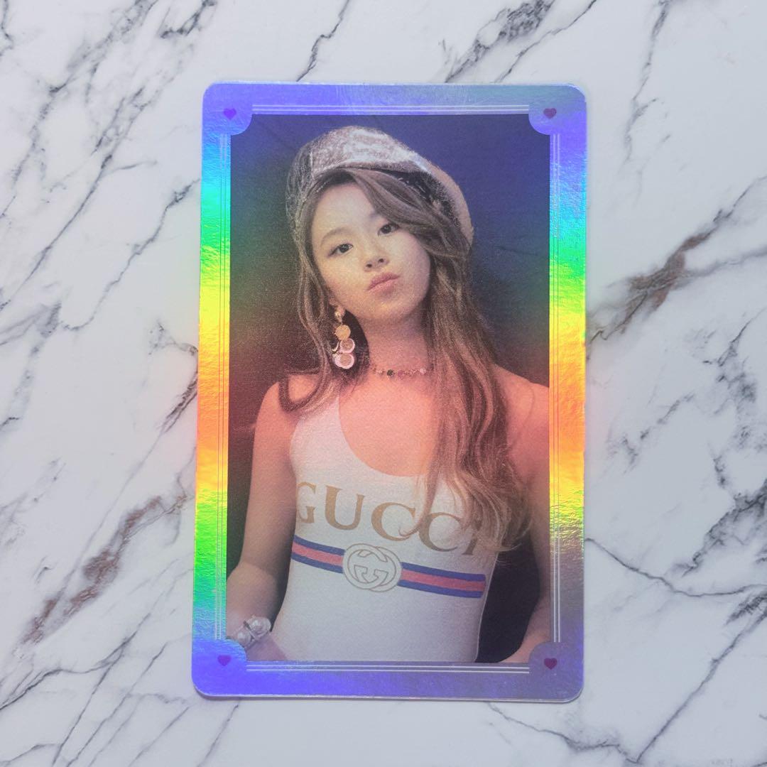 TWICE チェヨン twicetv トレカ TWICE TV 2018 レア 2026年最新】TWICETV チェヨンの人気アイテム - メルカリ