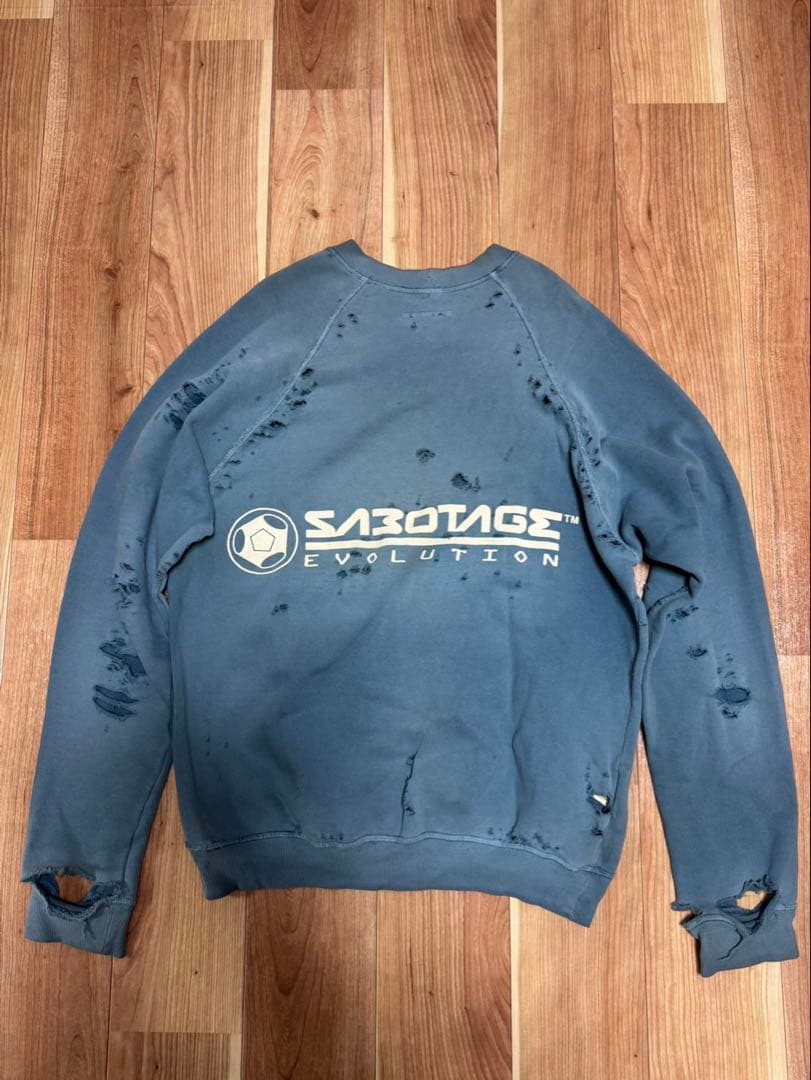 SABOTAGE】1995年ショットガンスウェット【ヴィンテージ】 - メルカリ