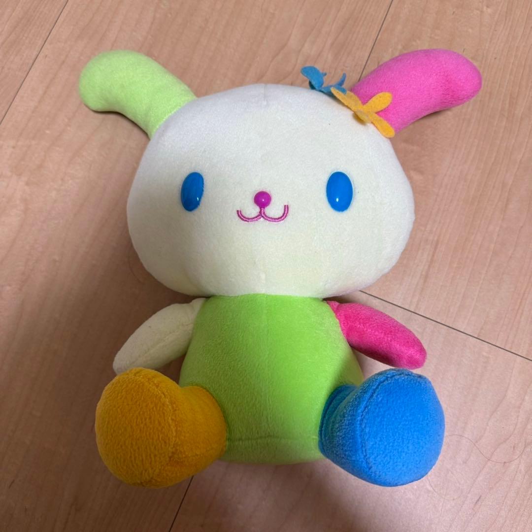 サンリオ ウサハナ ぬいぐるみ 初代 初期 レトロ レア 平成 パートナー