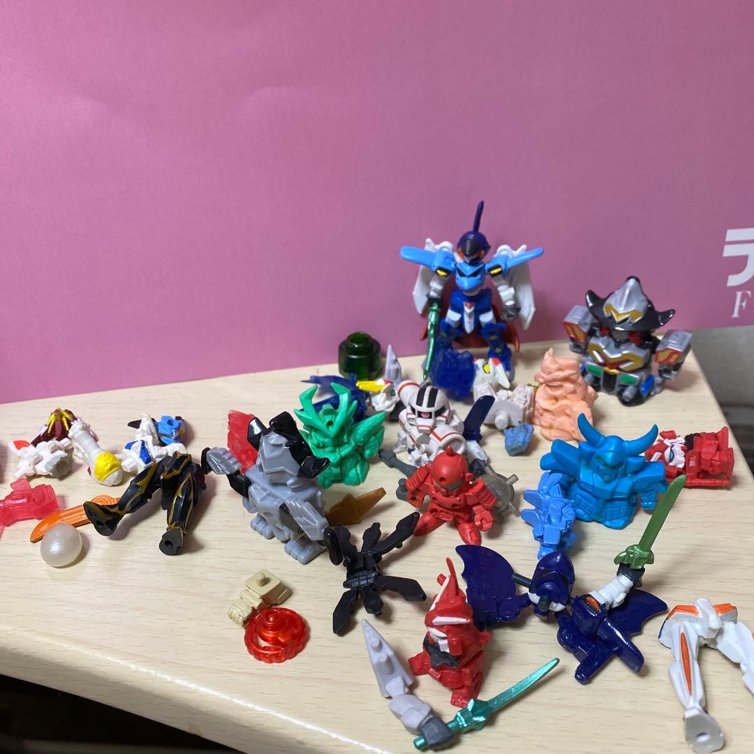 SDガンダムBB戦士 キャラクターセット レトロ レア おもちゃ プラ 玩具