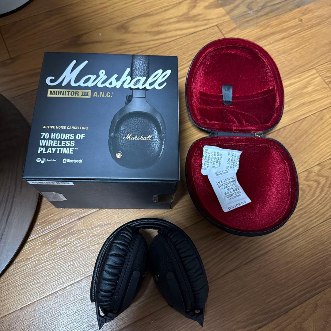 Marshall Monitor III A.N.C. ワイヤレスヘッドフォン Marshall Monitor III A.N.C. Over-ear wireless Bluetooth® noise