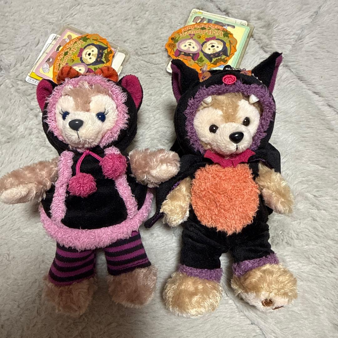 ダッフィー シェリーメイ ぬいば ハロウィン コウモリ ネコ - メルカリ