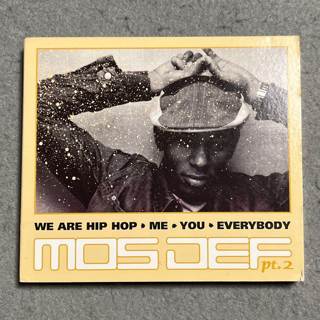 MOS DEF モス・デフ We Are Hip Hop Pt.2 CD Mos Def – We Are Hip Hop • Me • You • Everybody Pt. 2 – 2 x CD