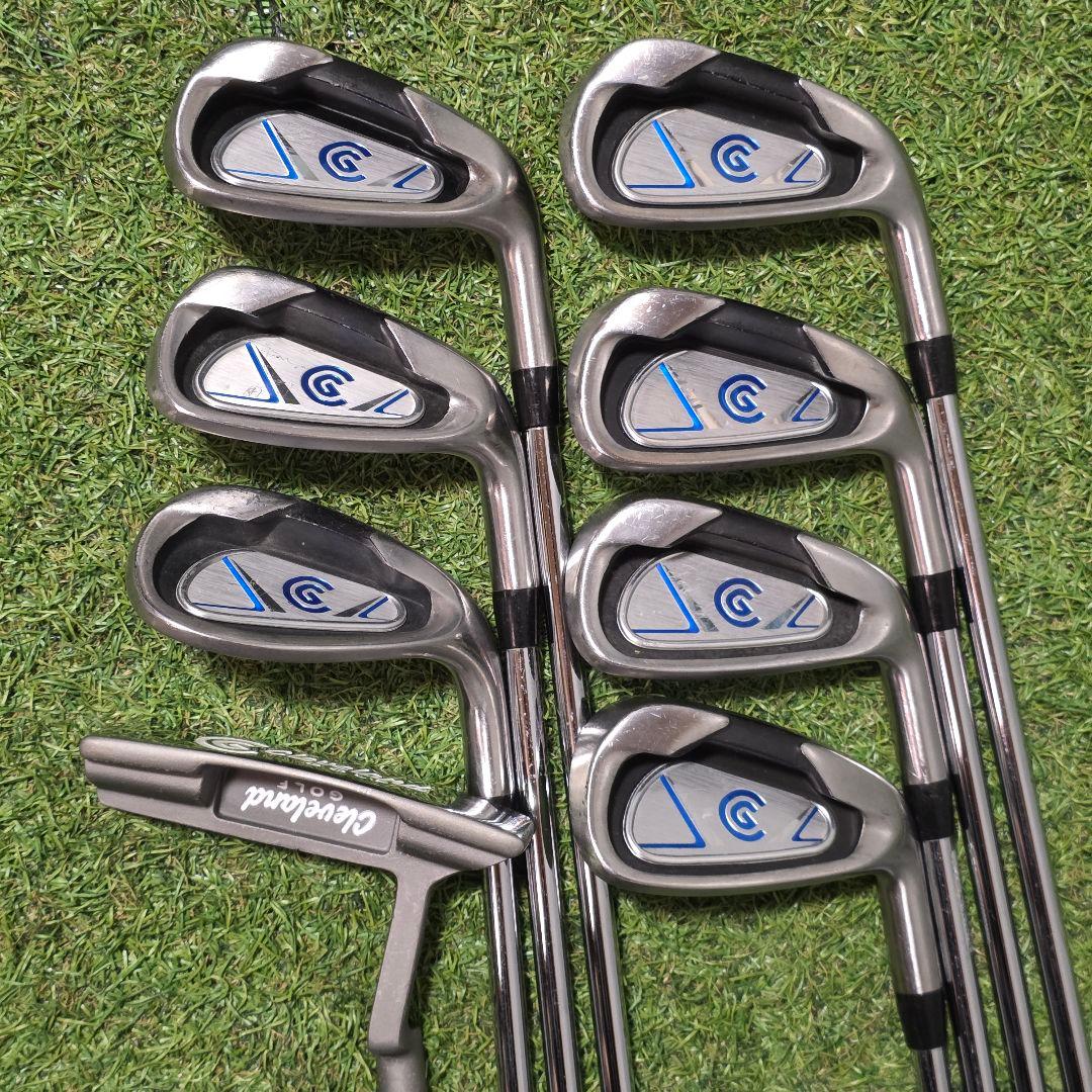 ゴルフクラブメンズセット クリーブランド テーラーメイド SLDR フル