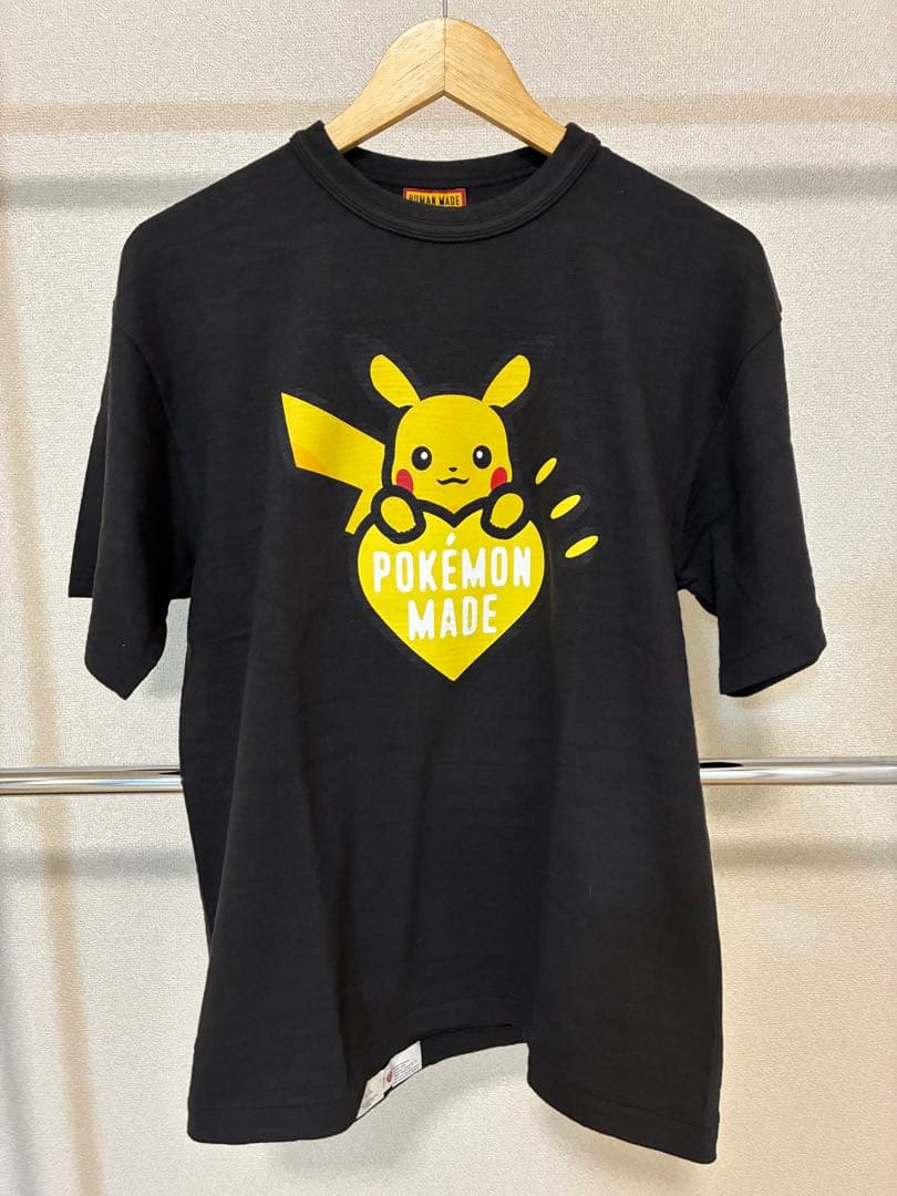 極美品】HUMAN MADE ポケモン ピカチュウ 半袖Tシャツ Lサイズ - メルカリ