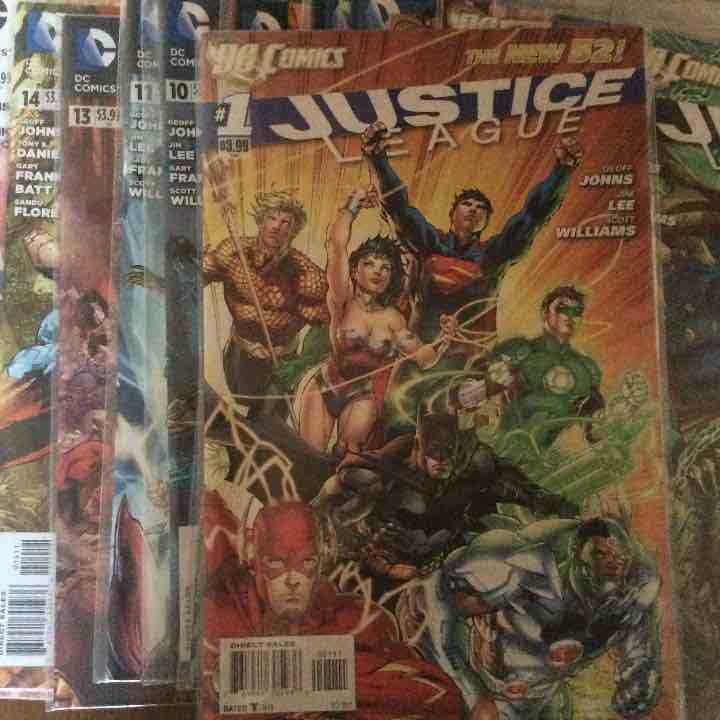 大人気アメコミ justice league セット