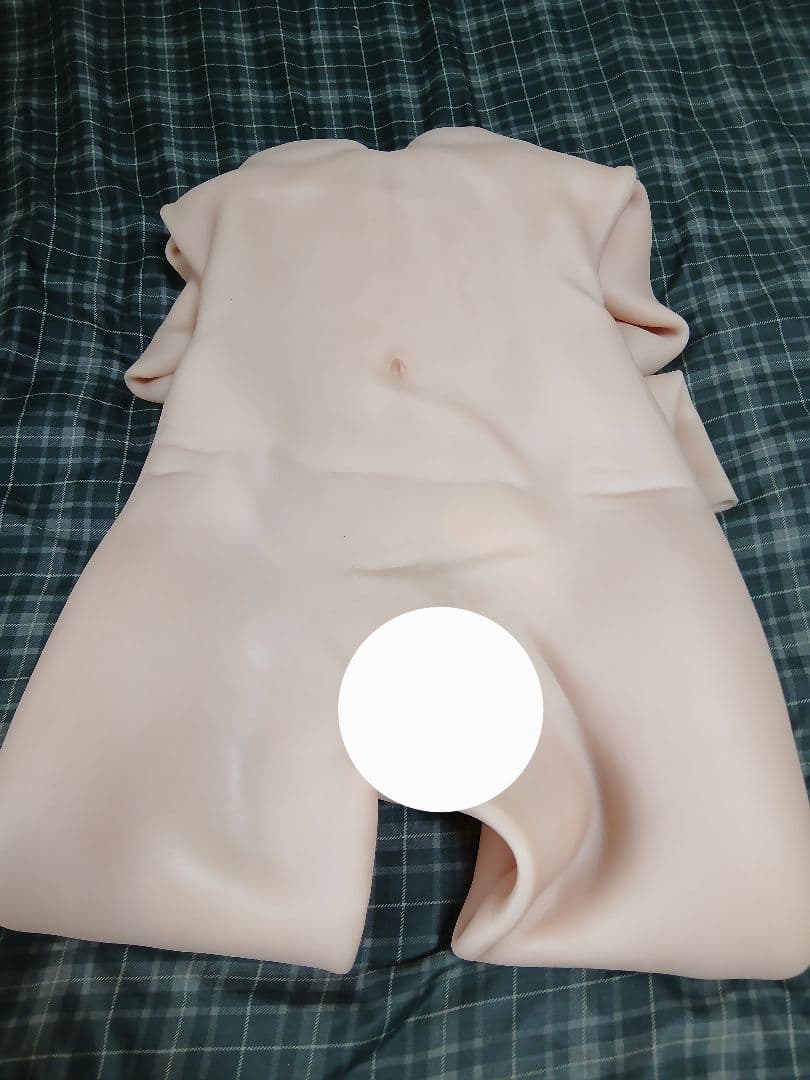 シリコンボディースーツ 女装 コスプレ 女装男子　変装用 袖付き Dカップ