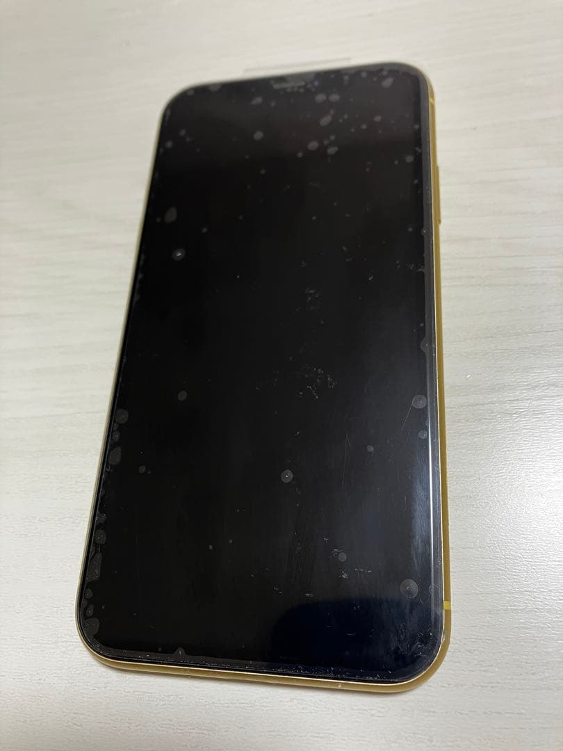 【中古整備品】iPhone XR 256GB イエロー SIMフリー 動作良好 中古整備品】iPhone XR 256GB イエロー SIMフリー 動作良好 iPhone XR
