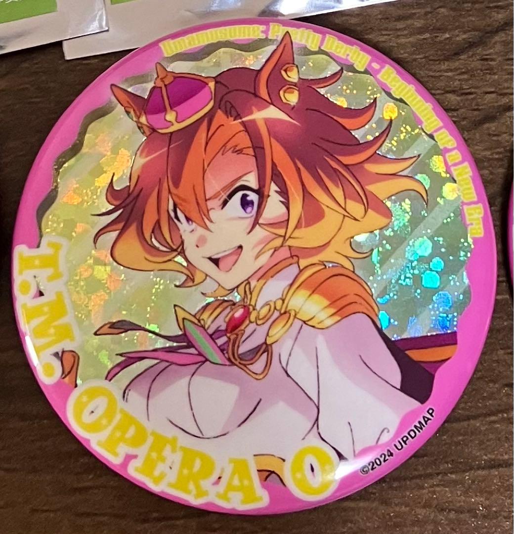 テイエムオペラオー映画 劇場限定ウマ娘ホログラム缶バッジ 新時代の扉