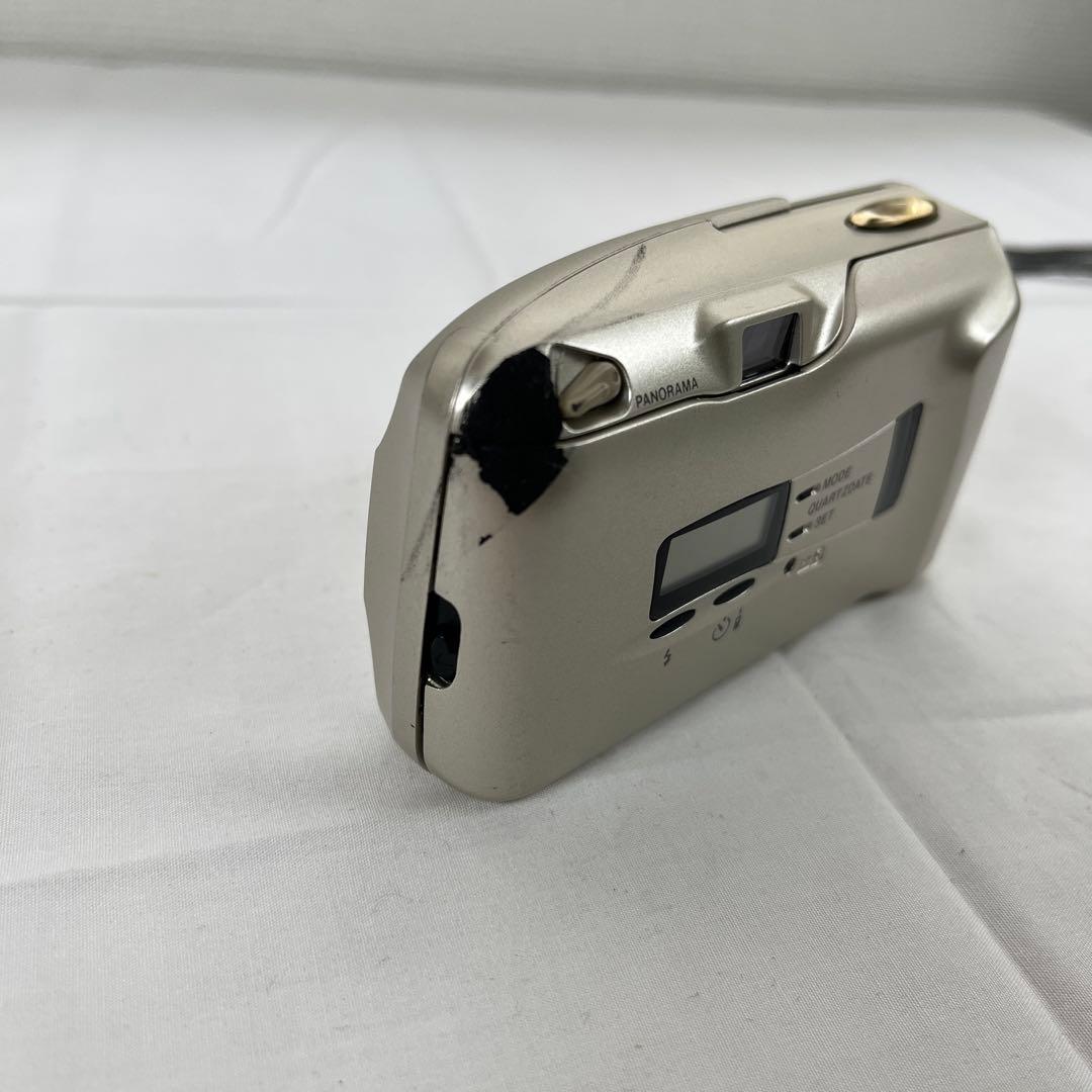 h) OLYMPUS μ[mju:]-II シルバー フィルムカメラ ジャンク OLYMPUS