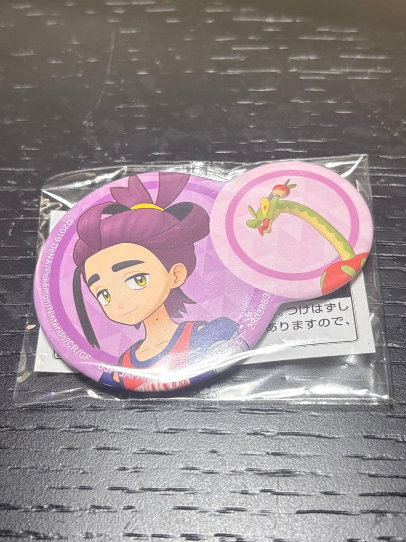 ポケモンマスターズ EX ポケモン トレーナー 缶バッジ スグリ