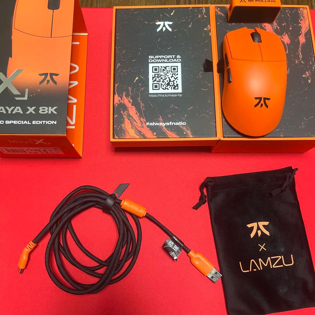 マウス・トラックボール LAMZU MAYA X 8K FNATIC Fnatic x Lamzu MAYA X 8K | Fnatic Shop