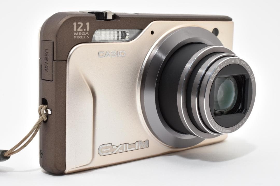カシオ　CASIO EXILIM EX-H10　ゴールド　《元箱付属》