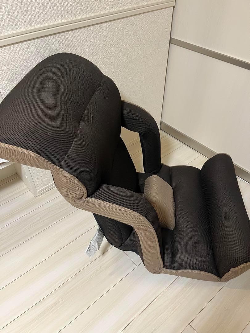 【美品】座椅子生活 明光ホームテック 腰の神様がくれた座椅子　ブラウン Amazon｜座椅子生活 明光ホームテック 腰の神様がくれた座椅子 3WAY