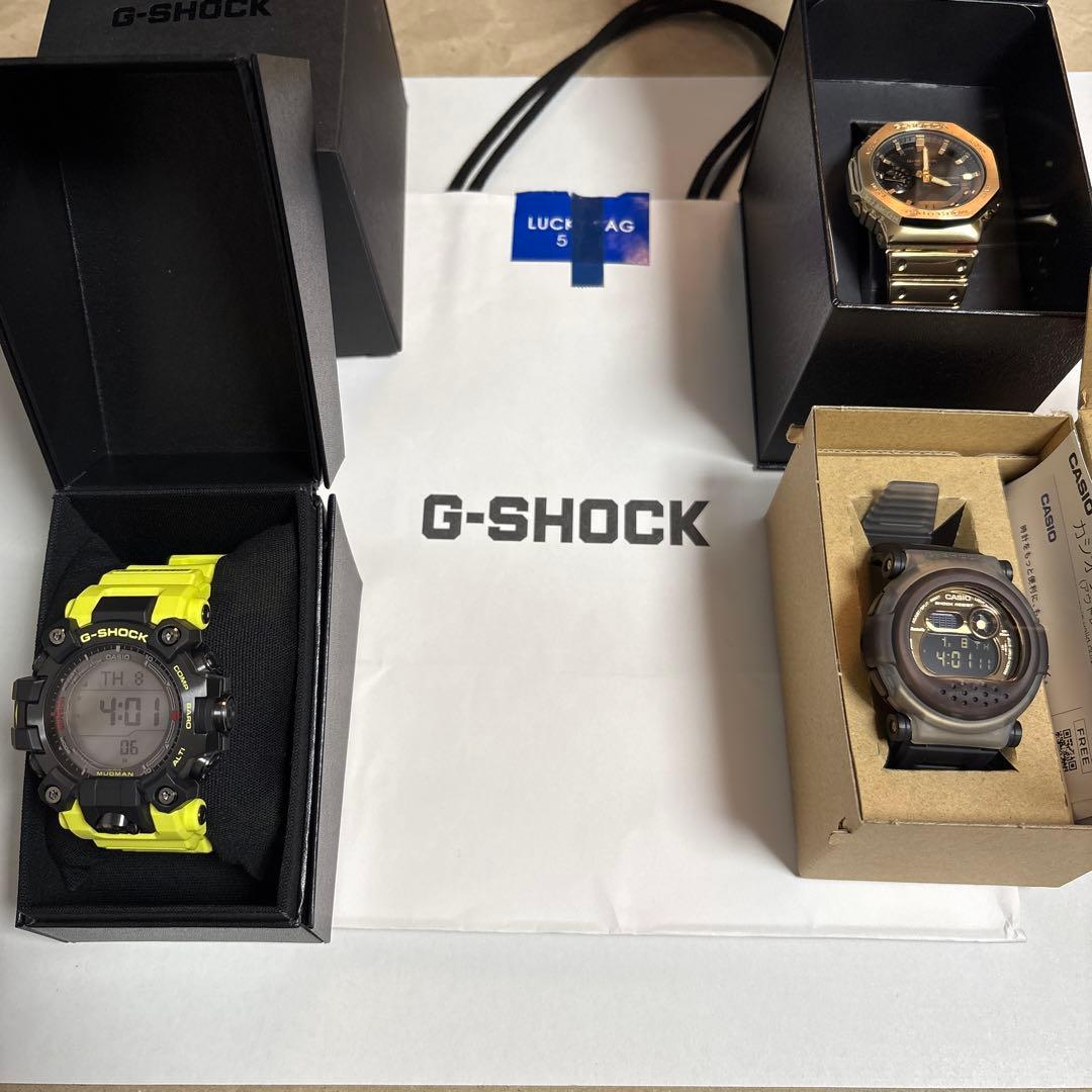 新品未使用】CASIO G-SHOCK 2026福袋 3本セット - メルカリ