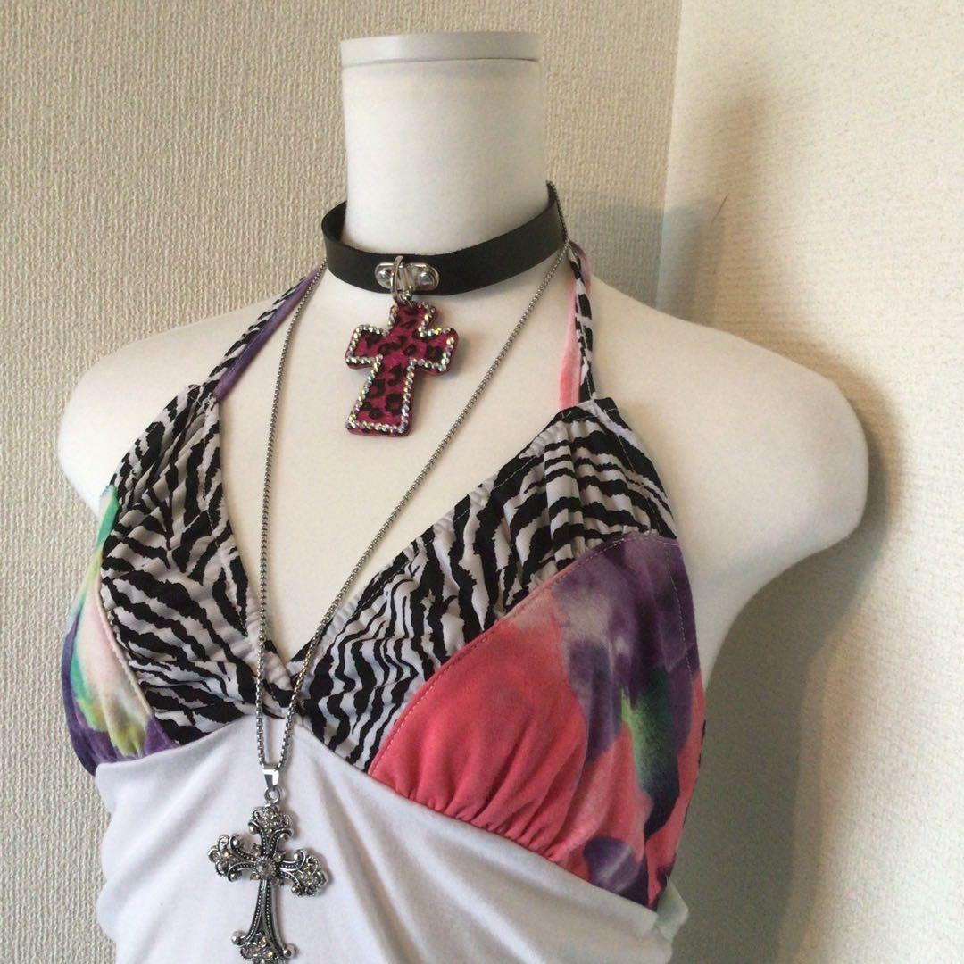 y2k 00s archive d.i.a チャーム付￼平成ギャルキャミソール - メルカリ