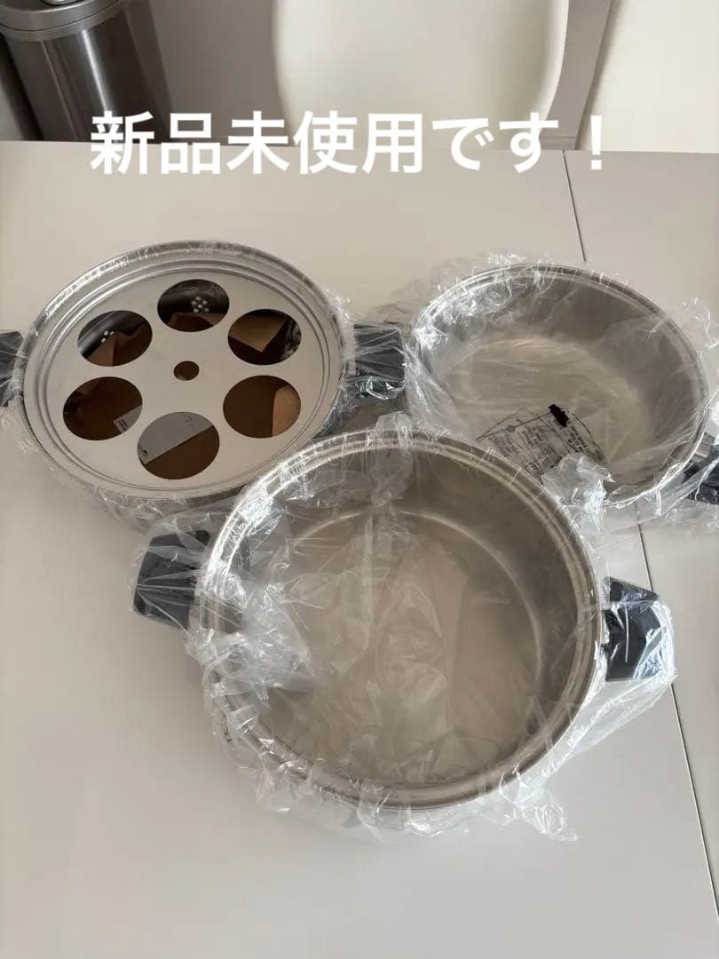 ロイヤルクイーン　6コート　大スチーマー　大ドームカバー　IH対応　新品未使用 2026年最新】ロイヤルクイーン 6コートの人気アイテム - メルカリ