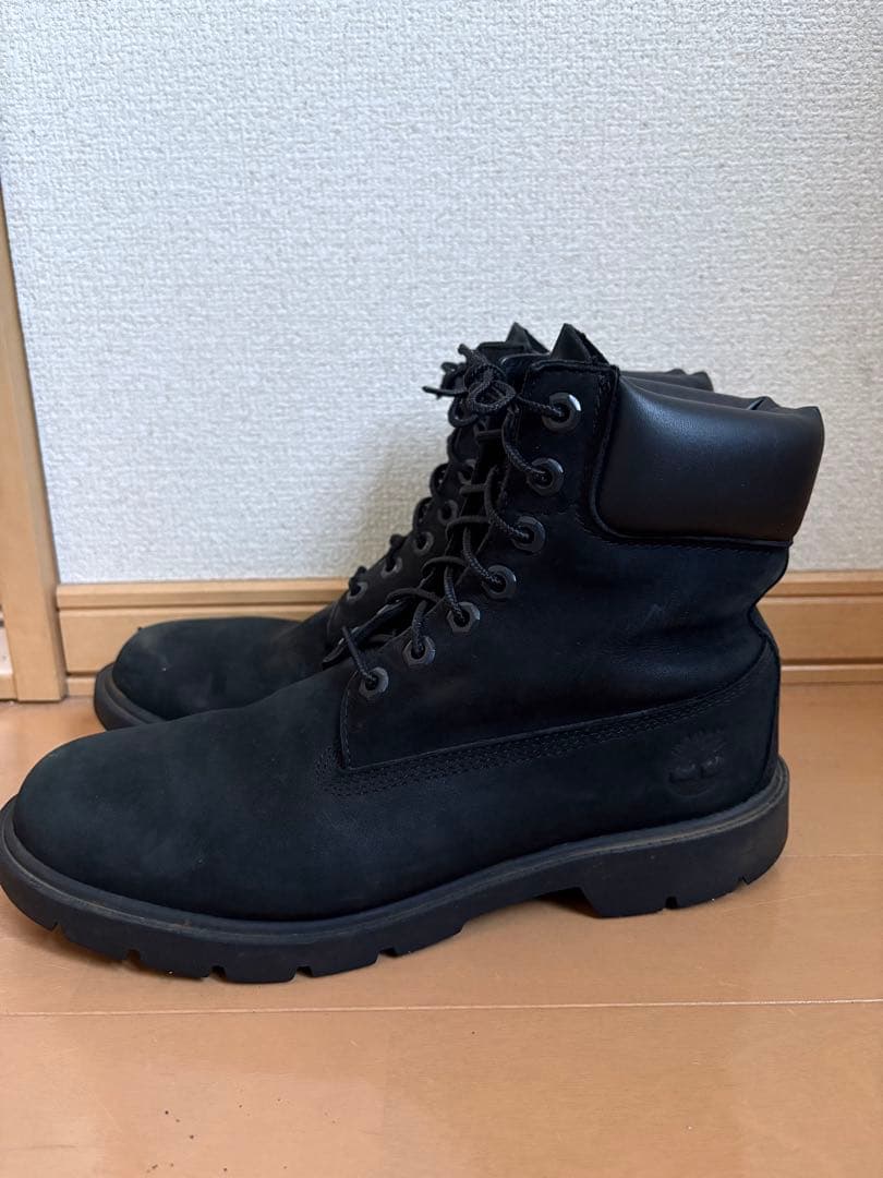 黒 ティンバーランド　Timberland 25.5 Timberland - Timber Land ティンバーランド ブーツ 25.5cm 黒 【古着