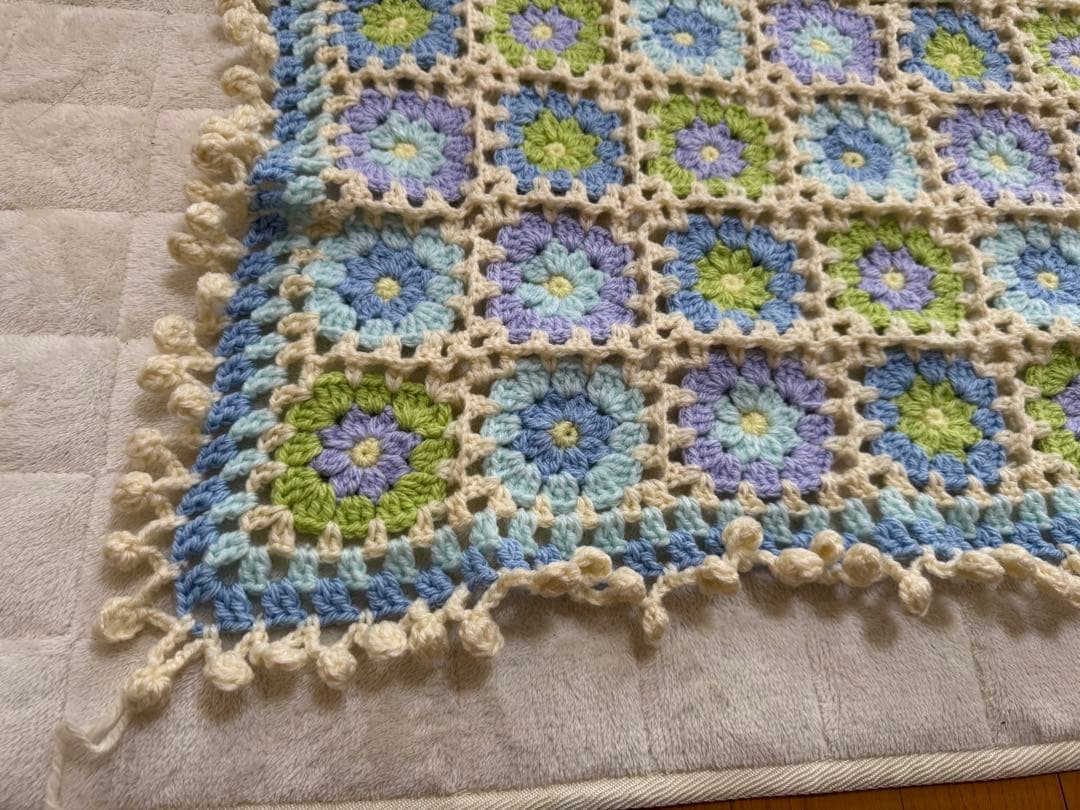 【完成】　hiroko様　リクエスト　ひざ掛け