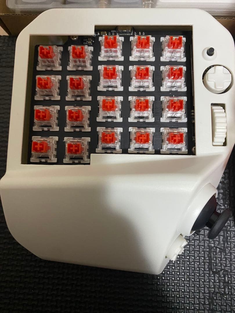 送料込】左手用デバイス MH-Delta ＋キーキャップセット - メルカリ