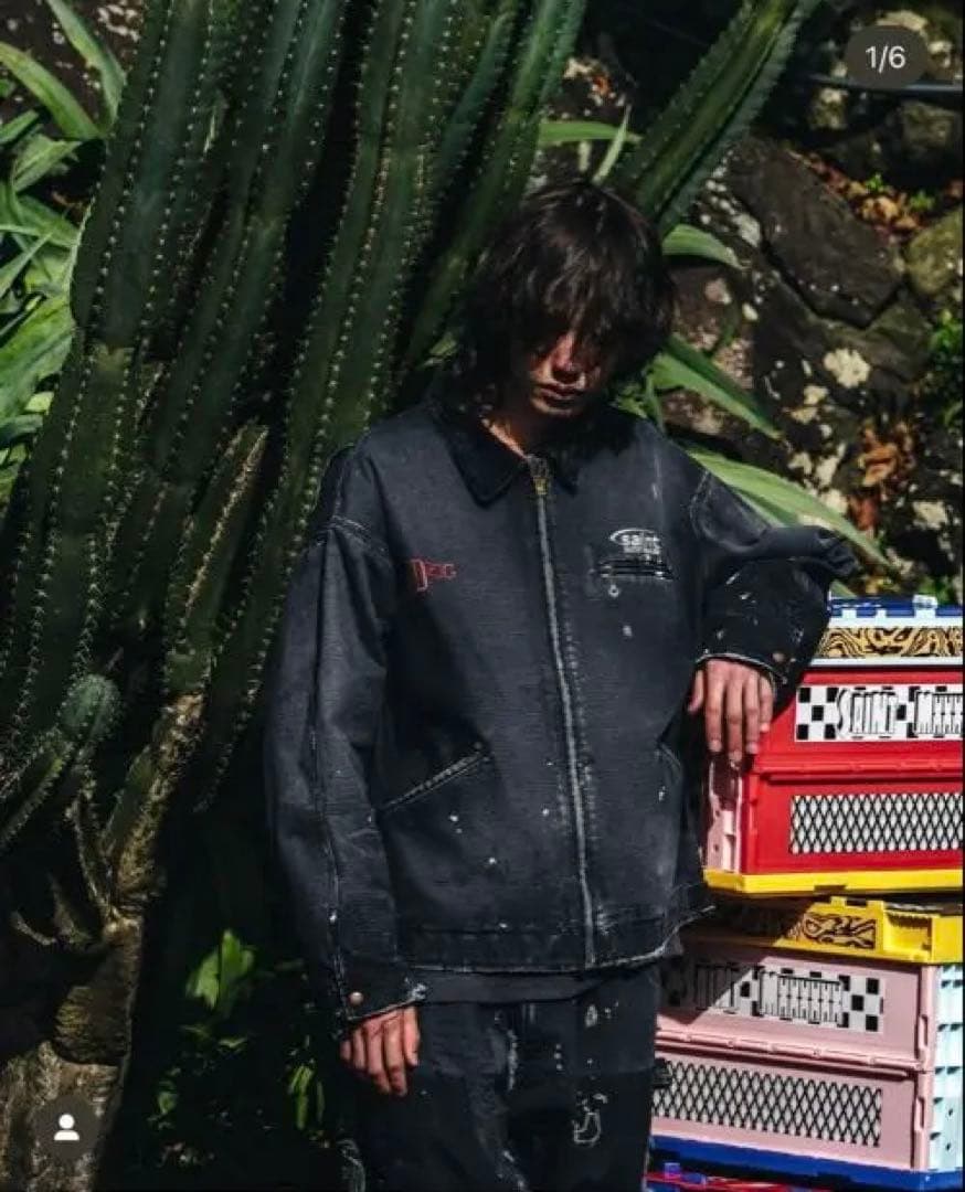 SAINT Mxxxxxx DETROIT JACKET / DRUG ブラック - メルカリ