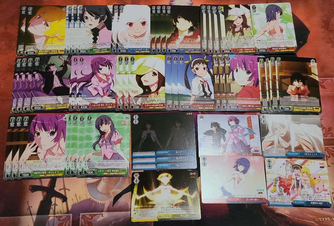 物語シリーズ　化物語　デッキ　ヴァイスシュヴァルツ ヴァイスシュヴァルツ】『紹介』新選抜で全部解除された「物語シリーズ