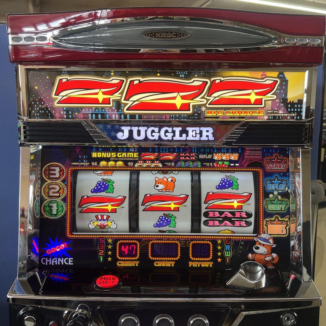 ファンキージャグラー2 パチスロ実機 コイン不要機付 ✨送料無料