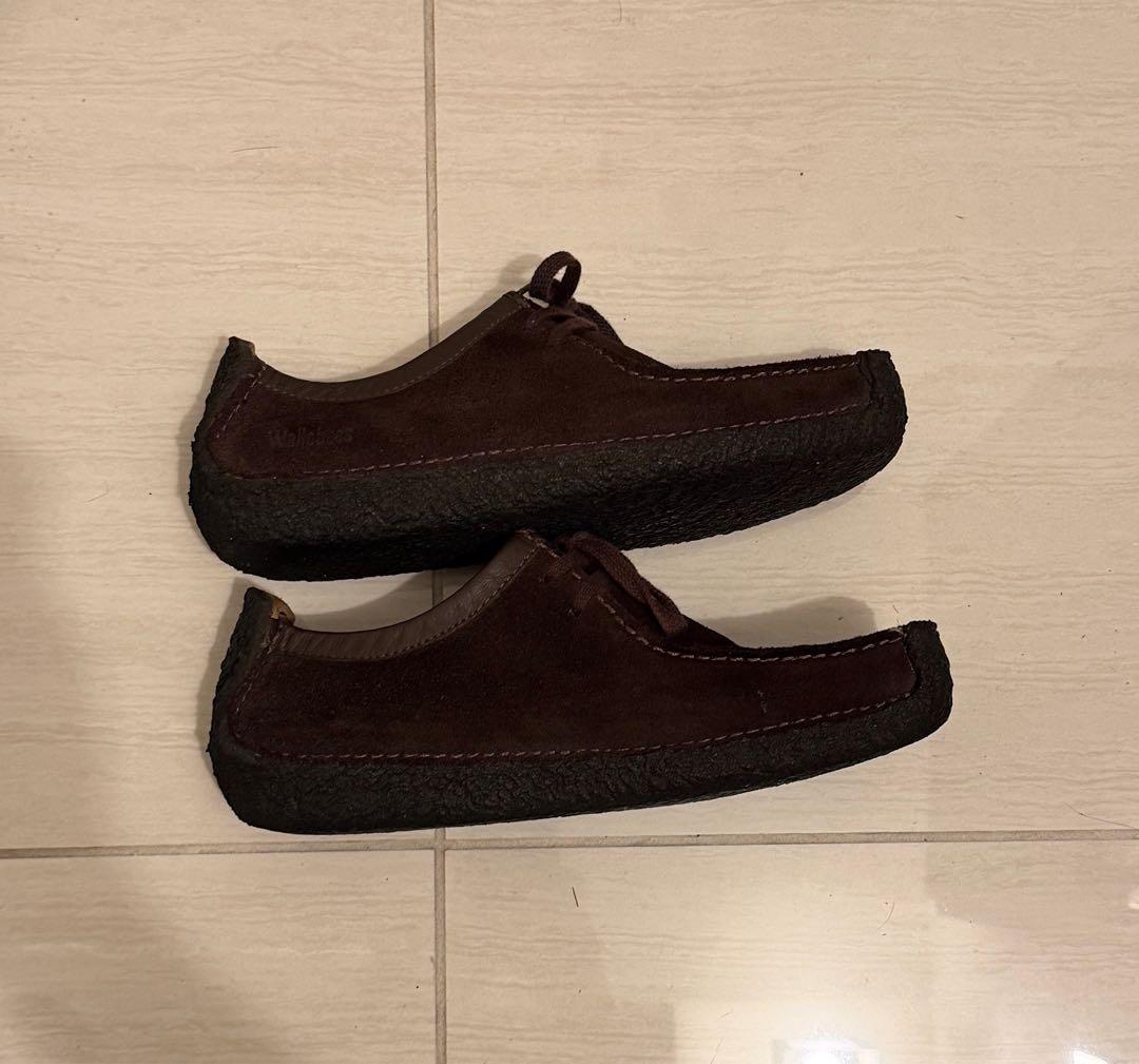 クラークス　ナタリー　スエード　ダークブラウン　UK7.5 US8 25.5cm