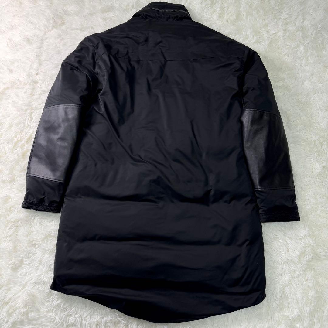 極美品✨junhashimoto モンスターパーカー 羊革 ブラック サイズ3